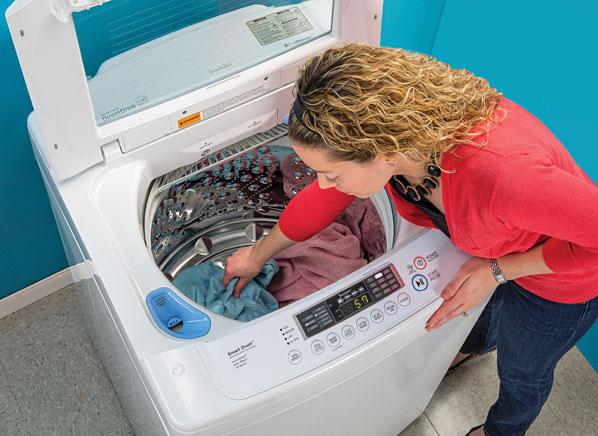 vaskemaskine automatisk lodret lastning 