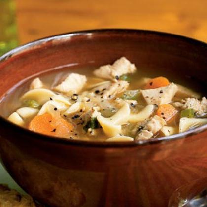 Bagning til suppe til vinteren er den bedste frokost!