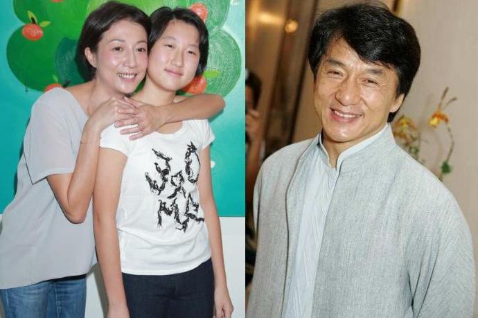 Familie og børn af Jackie Chan