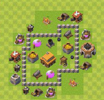 Clash of Clans: base 3 TX