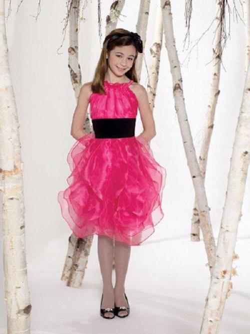 Den mest fashionable kjole til teenagere 12 år gammel