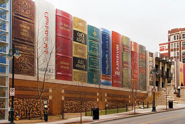 De mest usædvanlige huse i verden er biblioteket i Kansas City
