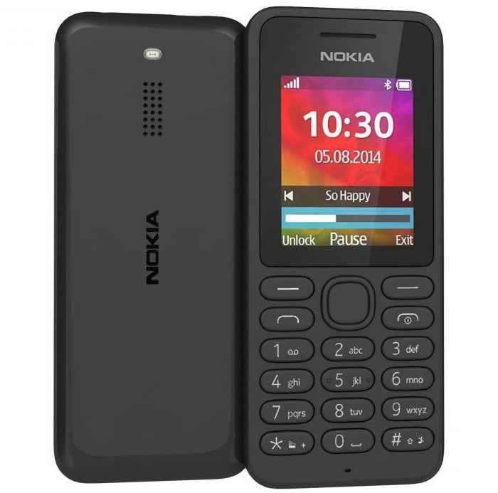 Specifikationer for Nokia 130