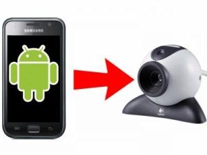 Mobiltelefon som et webkamera med mere avancerede funktioner