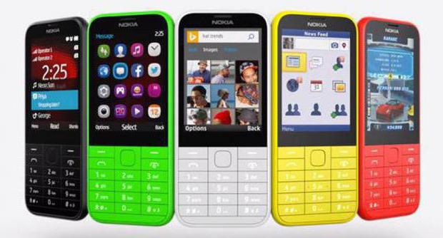 Gennemgang af en mobiltelefon Nokia 225 Dual Sim: anmeldelser, specs, fotos