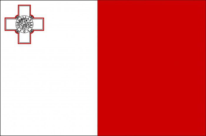flag af malta foto